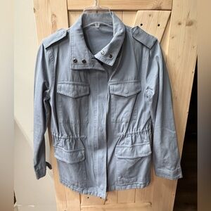 Light Blue Women's Utility Jacket